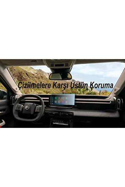 VİP PARS TASARIM CİTROEN E-C3 ve C3 AIRCROSS için 10.25 inch Ekran Koruyucu 9...