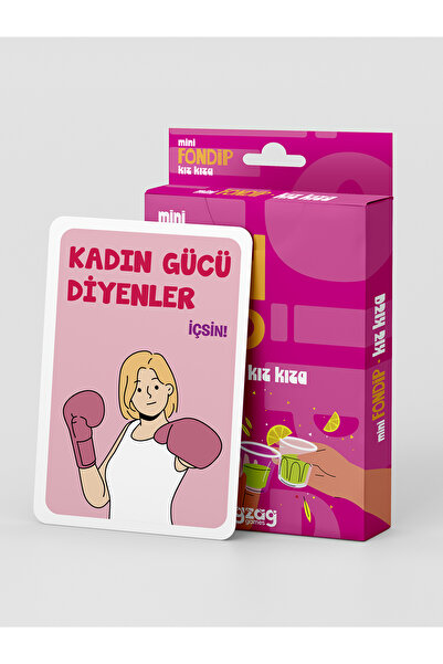 Zigzag Fondip Mini Kız Kıza | Eğlencenin ve Cesaretin Zirvesi | Doyasıya eğlenmek için hazır mısın?