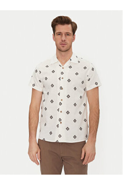 Indicode Ανδρικό Πουκάμισο INBOLLING 20-512 Λευκό