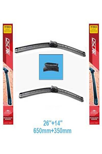 Oscar RENAULT: CAPTUR 2013-2016 CLIO 4 2012- Uyumludur 650 MM-350 MM Ön Silecek