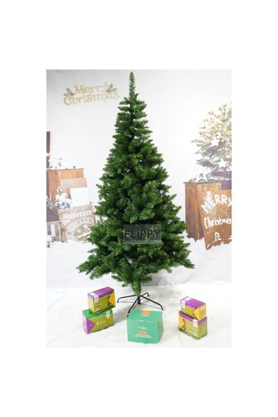 Flippy Τεχνητό χριστουγεννιάτικο δέντρο, κλασικό, ύψος 210 cm, διάμετρος 106 cm,