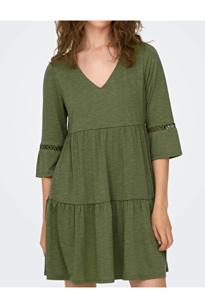 JDY mini dress, green