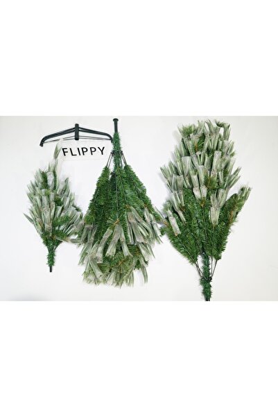 Bibilel Artificial Christmas Tree (pine), Premium Rich, 240 cm, 1420 branches, Bibilel, green, metal stand