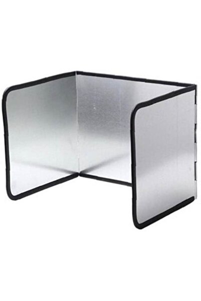 OEM Protecție anti-stropire pentru aragaz, 3 panouri, aluminiu, 97x30 cm, argintiu