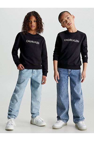 Calvin Klein Children's Unisex Institutional Logo Sweatshirt