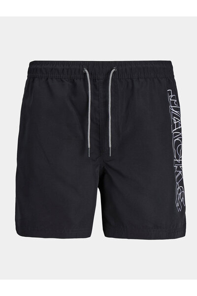 Jack & Jones Σορτς μαγιό Jack Jones Junior για αγόρια 12253748 Μαύρο