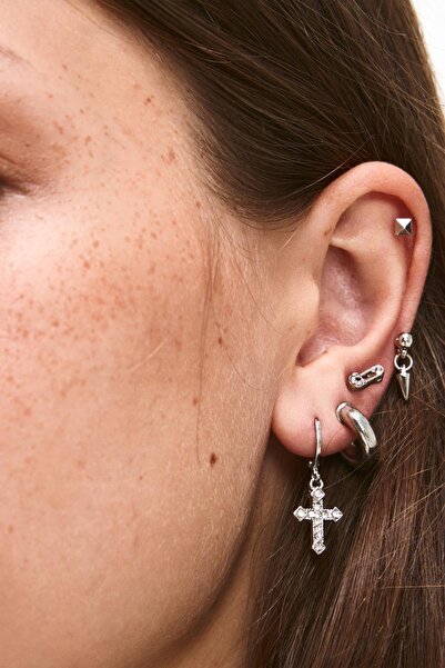 Bershka 9'lu küpe seti