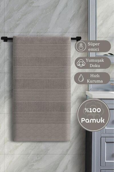 Karna Home Pamučni jednostruki peškir od žakard tkanine Ruma - 50 x 90