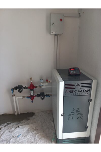 BMS KALERİFER KAZANI SİSTEMLERİ YENİ NESİL 30KW ELEKTRİKLİ KALORİFER KAZANI 220