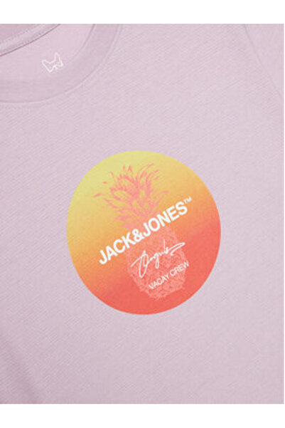 Jack & Jones Jack Jones Junior Boy T-Shirt 12257136 Μωβ