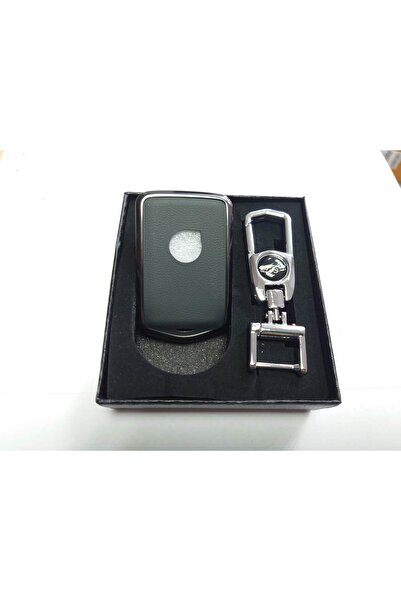 OEM Black aluminum leather case for Volvo key XC90 XC60 XC40 XC70 S60 S80 S90...