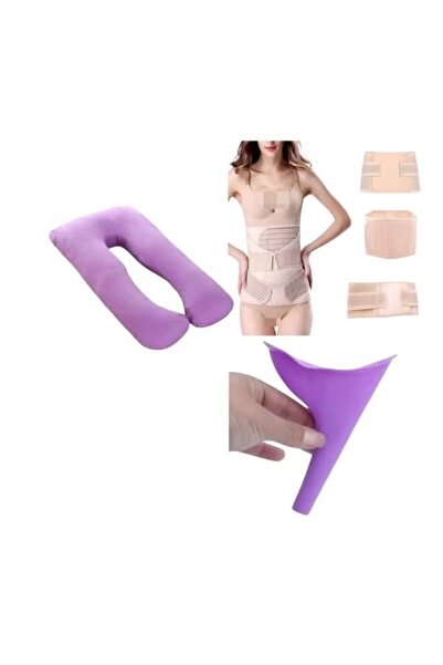 generi U-Shaped Maternity Sleeping Pillow + Emergency Urinal Funnel Immediate...