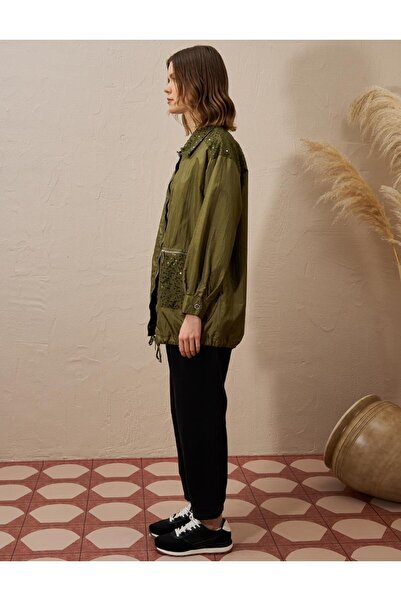 Kayra Kuşak Detaylı Ceket 13041