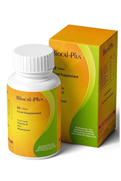 VITA VIGOR بيوكال بلس متعدد المعادن وفيتامين د، 60 قرصًا