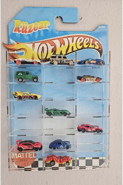 hdrlazerdizayn Hotwheels Themed Car Stand