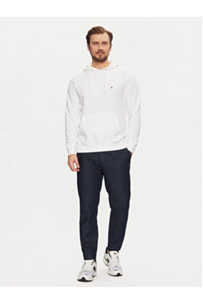 Tommy Hilfiger Hanorac pentru bărbați MW0MW37235 Alb
