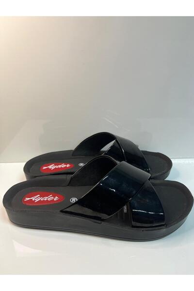 MODVALU Saboți - Negru - Flat