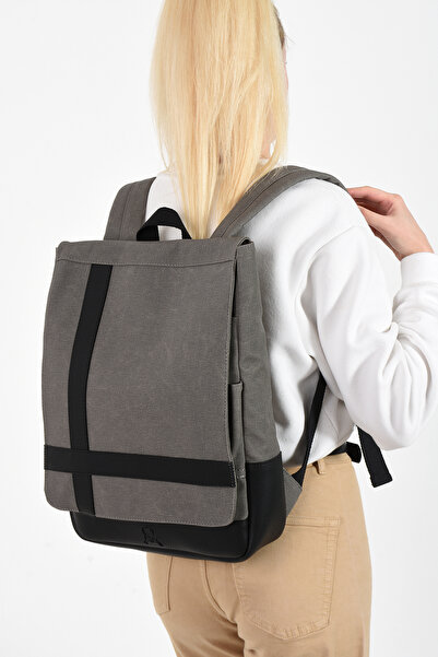MEGA ÇANTA Canvas Series Large Volume Men's Backpack