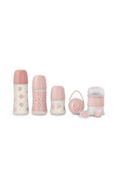 Suavinex BONHOMIA 7-Piece Starter Set in Pink