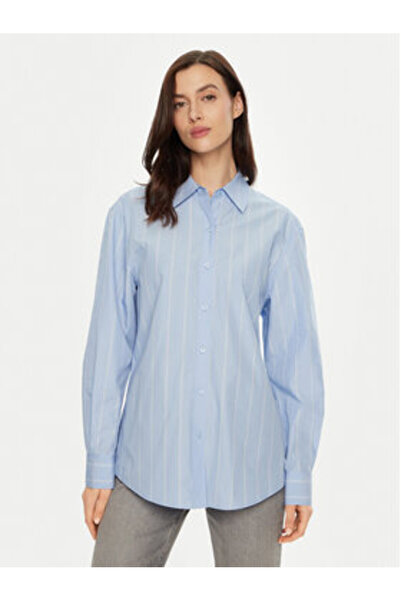 Calvin Klein Cămașă de damă K20K207670 albastră