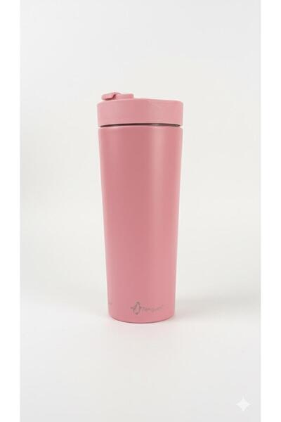 Penguen FLİP KAPAKLI ÇELİK MUG 500 ML