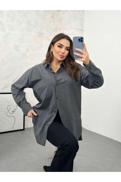 CKM MODA Tremblay High Quality Women's Front Twisted Top Blouse Red