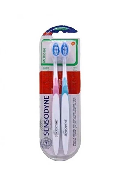 Sensodyne Multi Care Toothbrush Medium Multicolor - Pack of 2