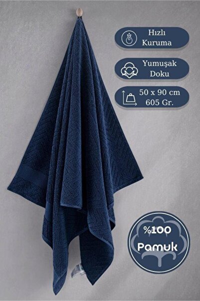 Karna Home Pamučni jednostruki peškir Jacquard Karna Premium Zander - 50 x 90