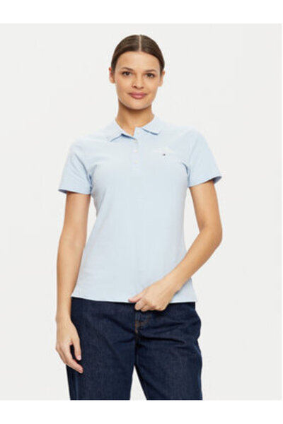 Tommy Hilfiger Γυναικείο Πόλο WW0WW43930 Μπλε