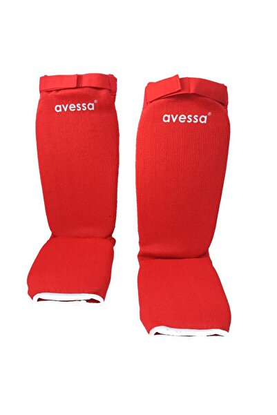 AVESSA Rsg-100 MuayTai Ayak Kaval Koruyucu Kırmızı L Beden