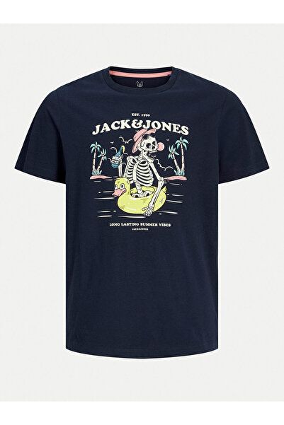 Jack & Jones Τζακ Τζόουνς Τζούνιορ Αγόρι Μπλουζάκι 12269825 Μπλε Σκούρο Μπλε