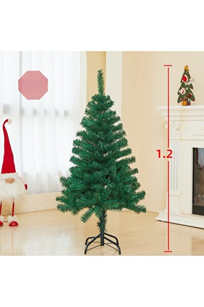 Flippy Τεχνητό χριστουγεννιάτικο δέντρο Flippy, 120 cm, 240 κλαδιά/κορυφές, πλαστικό υλικό, πράσινο