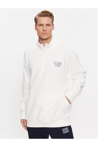 Reebok Ανδρικό Φούτερ IK6128 Λευκό