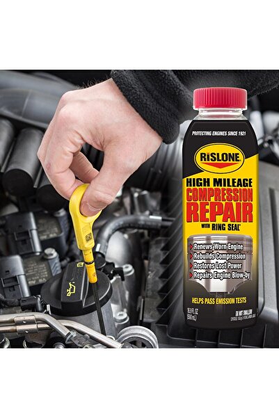 Bar's Leaks Rislone 4447 Compression Repair with Ring Seal - 16.9 oz.