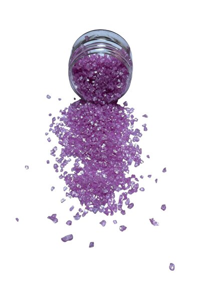 stonechem Epoksi Çalışmalarınız İçin Parlak Cam Kırıkları 2-4 mm FUŞYA 100 gr