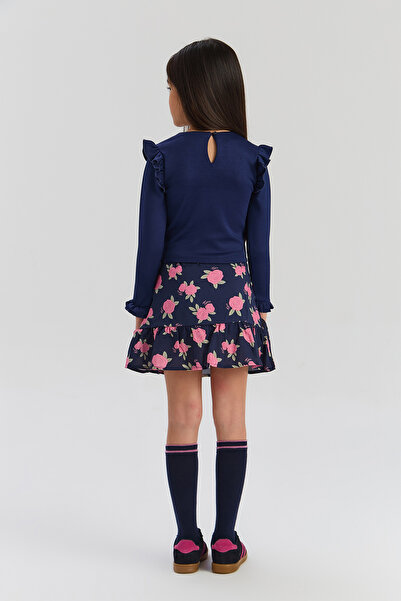 Tyess Girl Navy Blue Tshirt