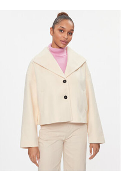 Noisy May Women's Transitional coat 27028853 Beige