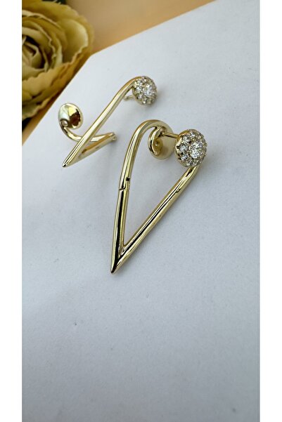 XUPING JEWELRY Zirkon Taşlı Tasarım Model Küpe