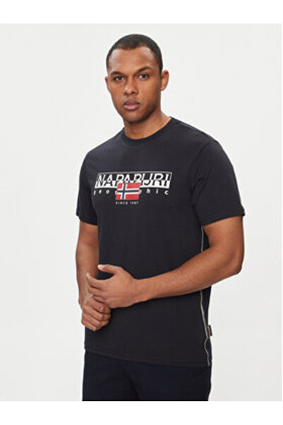 Napapijri Tricou bărbătesc NP0A4HTO negru