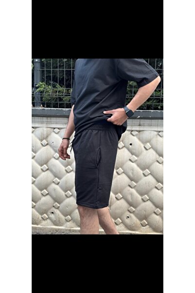 LAMASTRE Rahat kalıp siyah şort