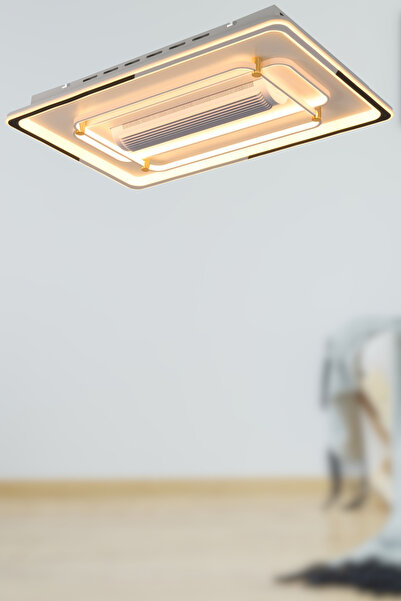 Begüsa Atlas 3 Renk Ledli Vantilatör Aydınlatma