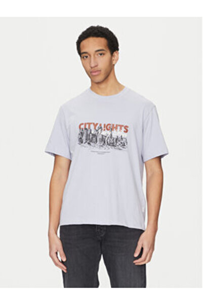 Jack & Jones Ανδρικό T-Shirt Jack Jones 12272981 Μπλε