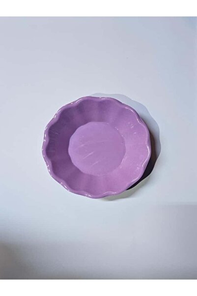 KUBİLAY Melamine Colored Classic Tea Plate 6Li Sun