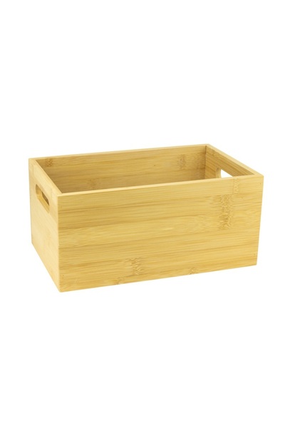 Culinaro Bamboo storage box 26x15xh12cm