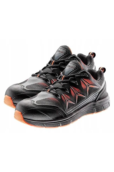 NEO Încălțăminte de protecție O1, textilă, nemetalică, neagră/portocaliu, măr...