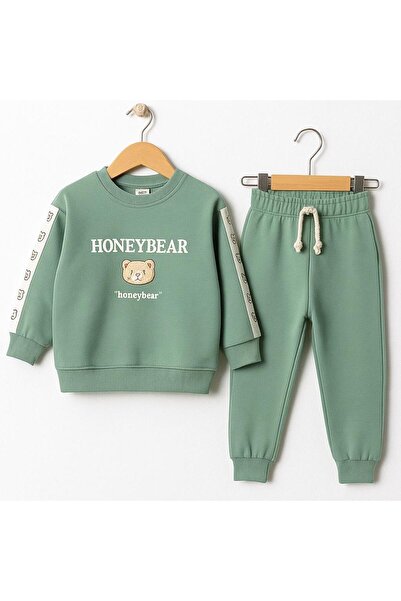 RAPAPA Boy's 3 Thread Embroidered Tracksuit Set 10691Y