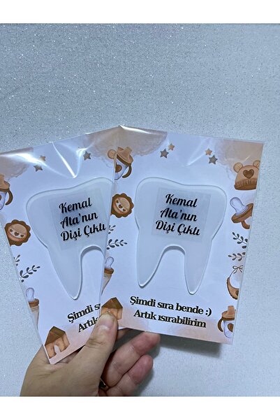 mihi hediyelik 10 adet Diş şeklinde pleksi diş buğdayı diş partisi hediyelik ...