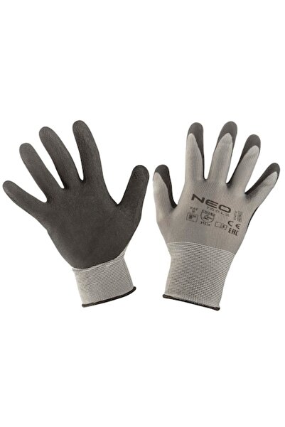 NEO Mănuși de lucru din latex și poliester, mărimea M,