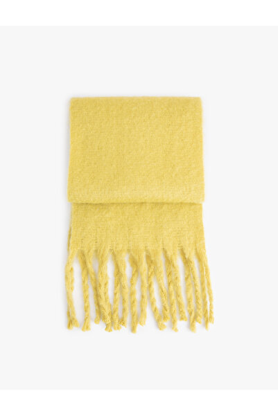 Koton Μακρύ κασκόλ με απαλή υφή με φούντες