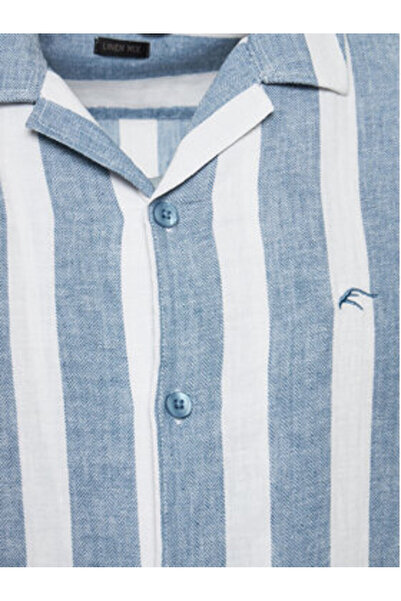 Indicode Men's Shirt INCarlui 20-459 Blue